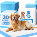 Puppy Pads 28"X34", Extra Large, Super Absorbent, 30 Count | Disposable Pee Pads for Dogs, Leak-Proof & Quick-Dry, Wee Wee Pads for Dogs, Potty Pads for Dogs, Dog Training Pads