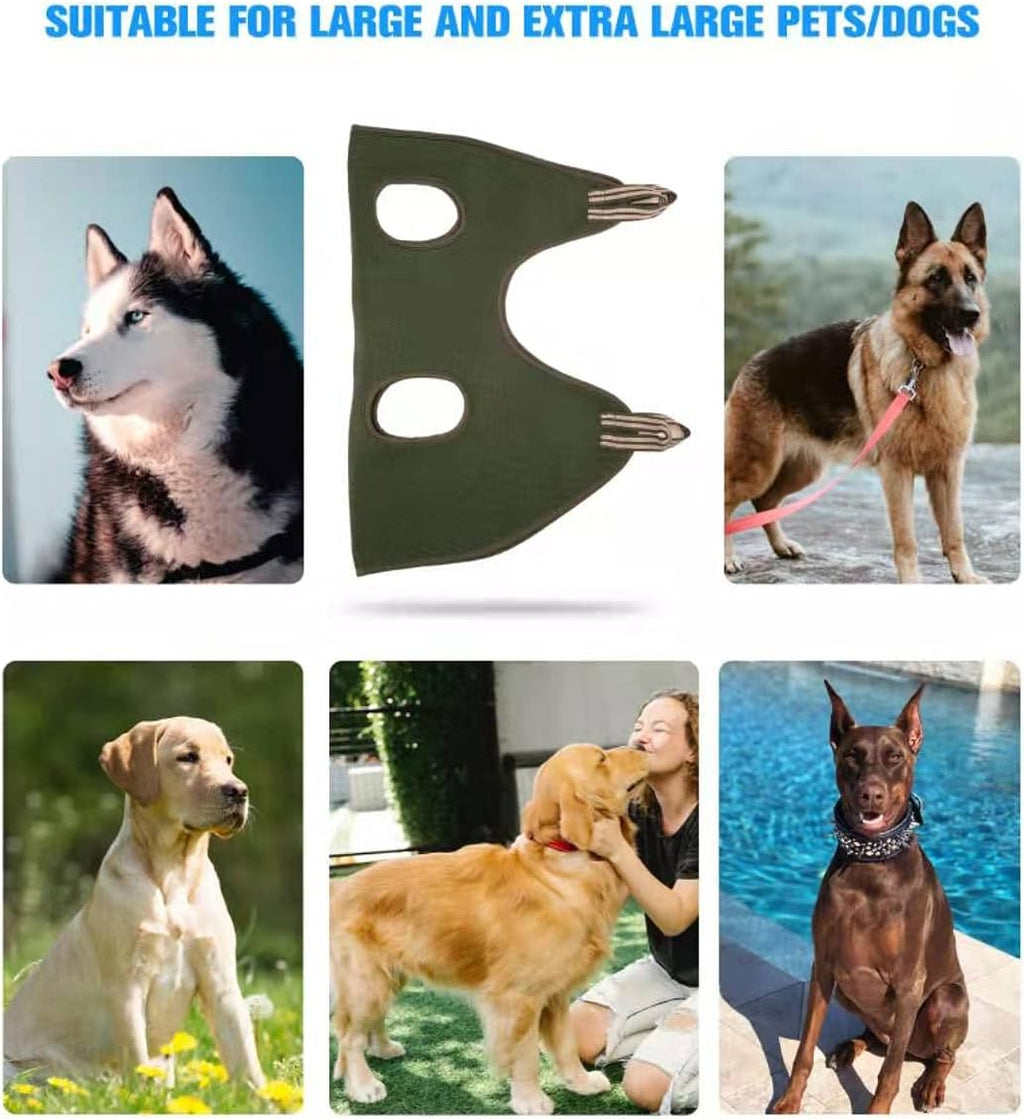 Dog Grooming Hammock Harness for Medium-Large Size Dogs, Pet Grooming Hammock Dog Nail Hammock with Nail Clippers/Trimmer,Dog Sling Holder Helper for Nail Trimming/Clipping