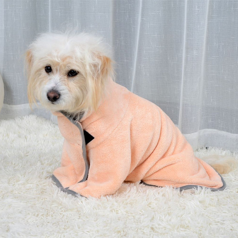 Quick-Drying Pet Absorbent Towel Dog Bathrobe Pet Dog Bath Towel for Dogs Cats Microfiber Absorbent Pet Drying Towel Pet Supplies Pet Products