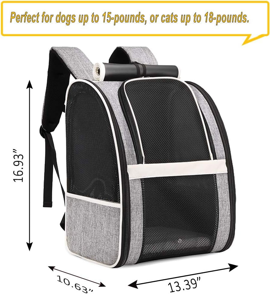 Innovative Traveler Bubble Backpack Pet Carriers for Cats and Dogs