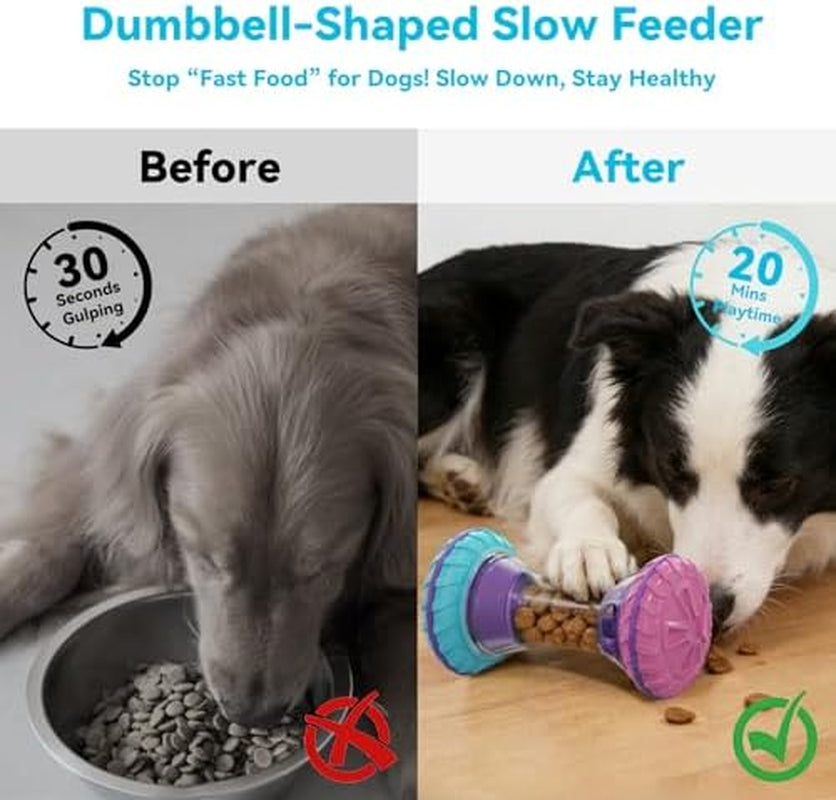 Interactive Dog Puzzle Toys for Small Medium Large Breed - Durable Smart Puppy Enrichment Dogs Toy to Keep Them Busy, Mental Brain Stimulation Treat Dispensing Training & Slow Feeder