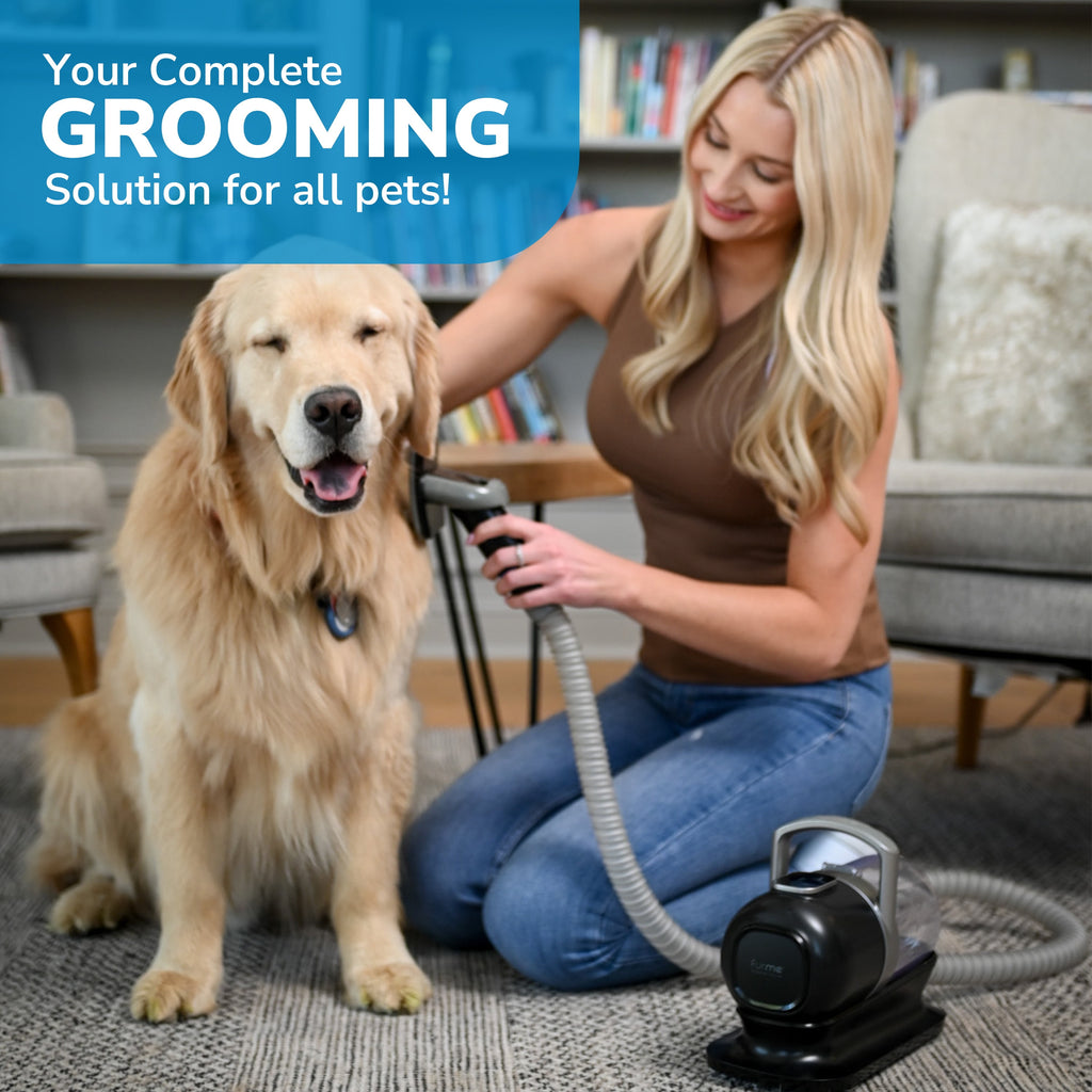 Furme Original Pet Grooming Vacuum Kit, 5 Pet Grooming Tools, Works for All Dogs, Cats, and Pet Fur
