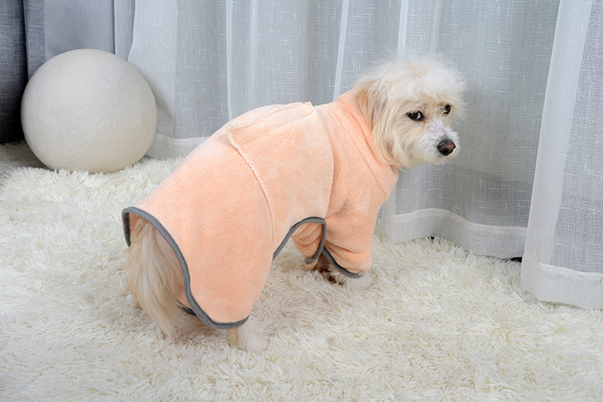 Quick-Drying Pet Absorbent Towel Dog Bathrobe Pet Dog Bath Towel for Dogs Cats Microfiber Absorbent Pet Drying Towel Pet Supplies Pet Products
