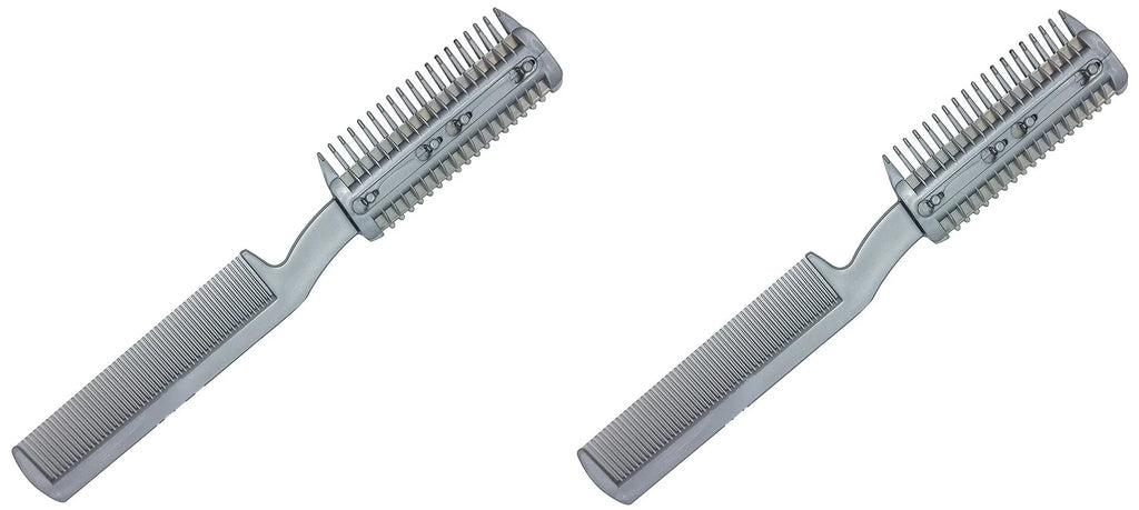 2 Pack Manual Pet Hair Trimmer with Extra Blades and Comb Grooming Dog Cat Razor