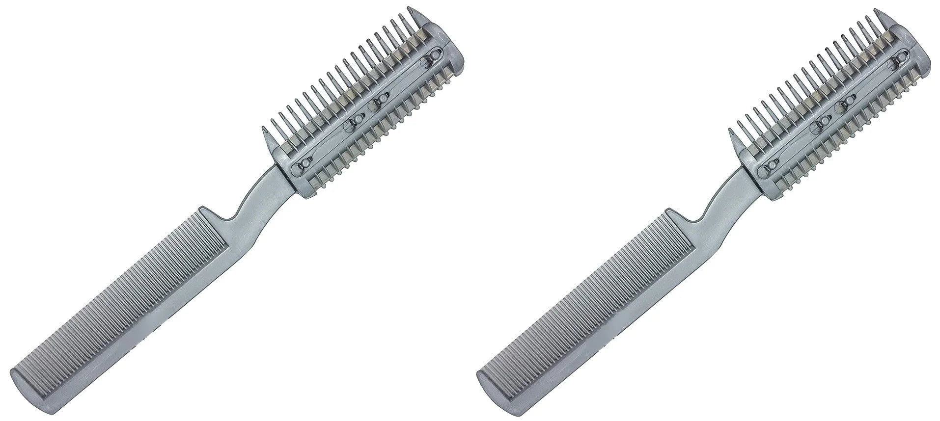 2 Pack Manual Pet Hair Trimmer with Extra Blades and Comb Grooming Dog Cat Razor