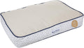 Now House by Jonathan Adler Grey Diamond Cushion Dog Bed, Medium Washable for Pets