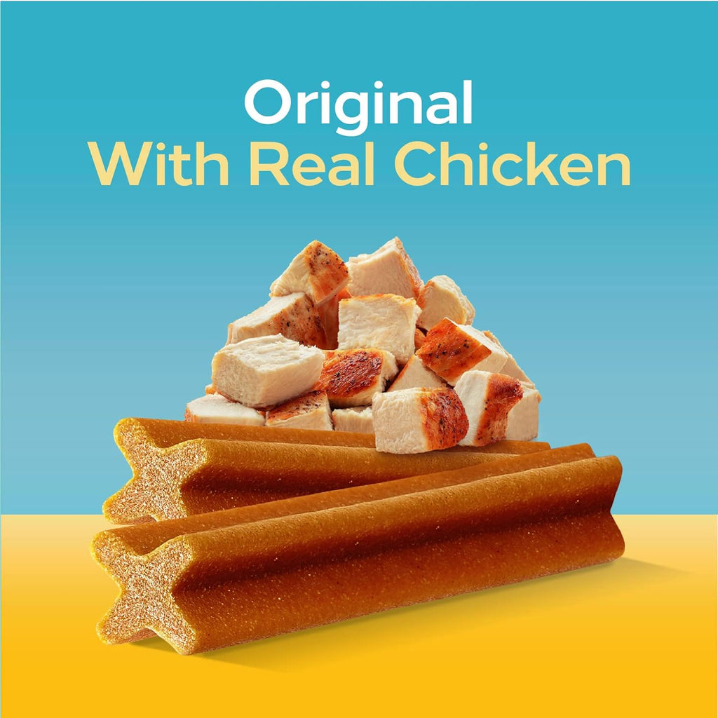 Pedigree DENTASTIX Small/Medium Dog Dental Treats Original Flavor Dental Bones, 5.57 Oz. Pack, Pack of 7 (70 Total Treats)